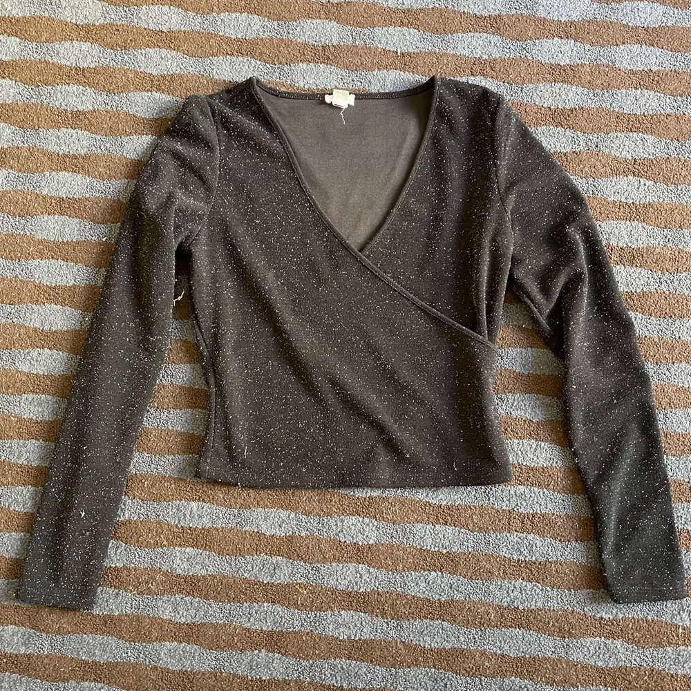 GARAGE SPARKLE CROSS TOP